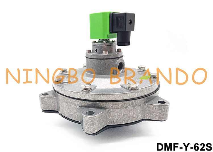 DMF-Y-62S จมอยู่ใต้น้ำ 2.5 '' วาล์วเก็บฝุ่นสำหรับถุงกรอง