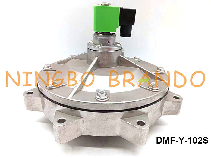 G4&quot; DMF-Y-102S SBFEC ประเภทวาล์วพัลส์ไดอะแฟรมจมอยู่ใต้น้ำสำหรับการสกัดฝุ่น