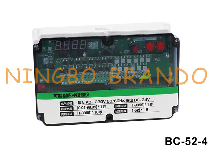 52 เส้น 220VAC ทางเข้า 24VDC ทางออก ระบบควบคุมวาล์วแรงกระแทกสําหรับเครื่องเก็บฝุ่น