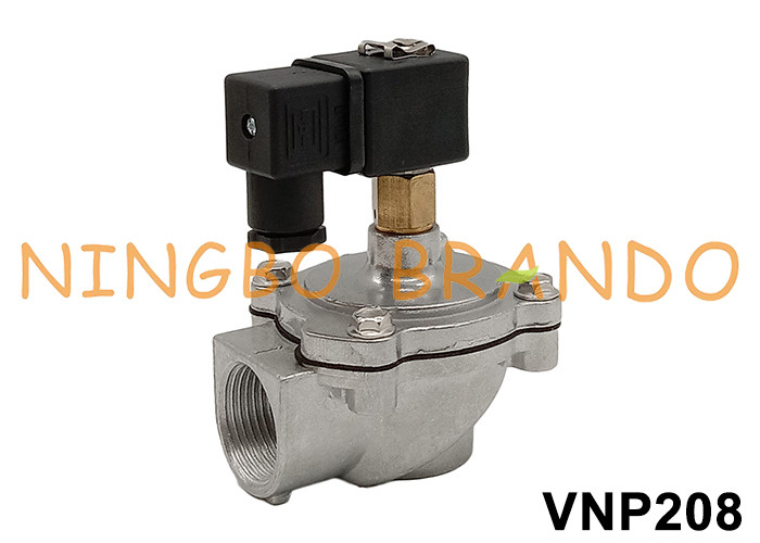 1 นิ้ว VNP208 วาล์วเจ็ตแรงกระแทกสําหรับกรองถุงเก็บฝุ่น DC24V AC220V
