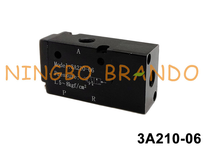 3A210-06 วาล์วอากาศไพโลตแบบปนูเมติกเปิดปกติ ปิดปกติ 3/2 Way
