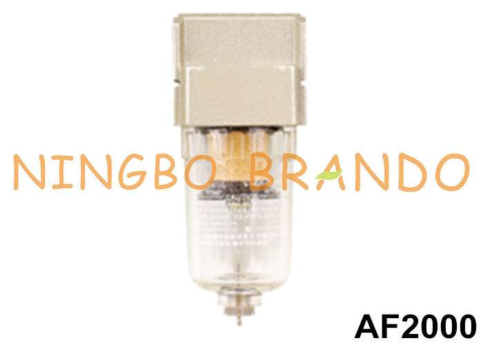 SMC ประเภท 1/8' AF2000-01 1/4' AF2000-02 เครื่องกรองอากาศแบบปนูมาติก