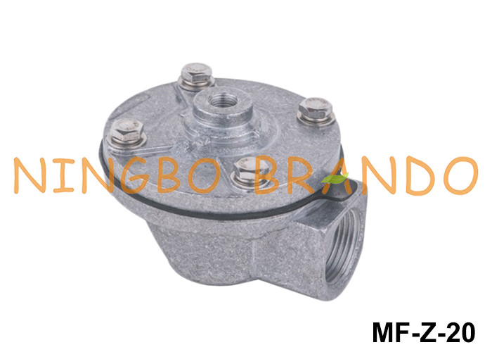BFEC MF-Z-20 3/4' ปรับเปลี่ยนวาล์วเครื่องบินระยะไกลที่มีเส้นใยสําหรับเครื่องเก็บฝุ่น