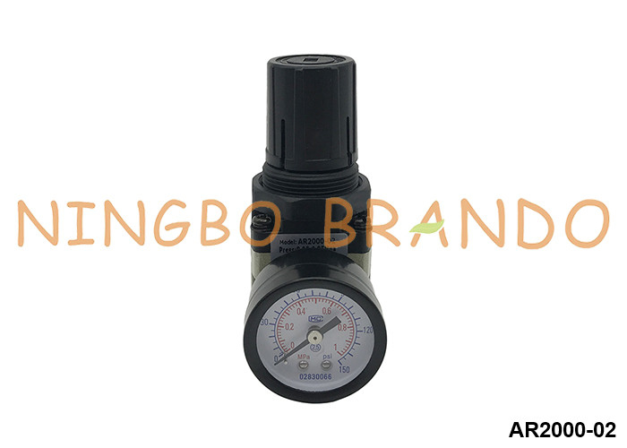 AR2000-02 เครื่องควบคุมความดันอากาศแบบ Pneumatic SMC ขนาด 1/4'' 10 bar