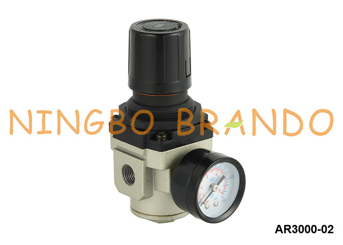 AR3000-02 เครื่องควบคุมความดันอากาศแบบ Pneumatic SMC ขนาด 1/4'' 1 MPa