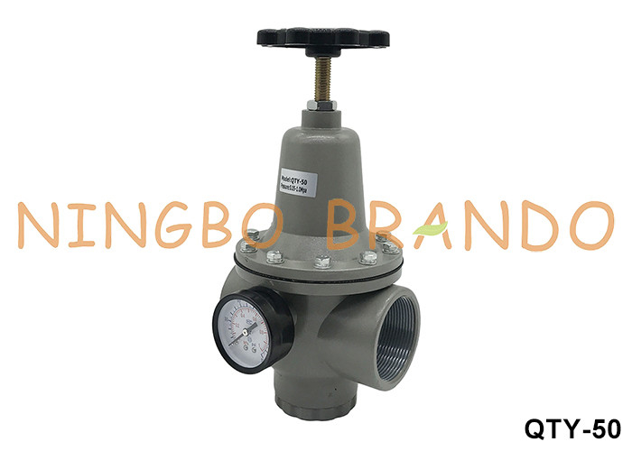 QTY-50 2'' 1 MPa ระบบปรับอากาศแบบปนูเมติก ปานลดความดันด้วยวัด