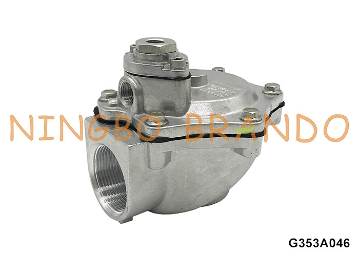 1.5'' G353A046 ASCO ประเภท ระยะไกล Pilot วาล์วกระแทก Diaphragm สําหรับการเก็บฝุ่น