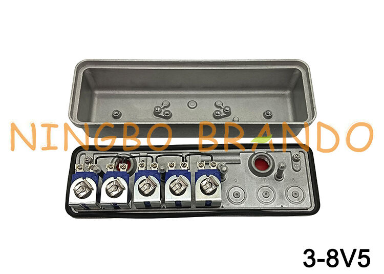 ตู้ควบคุมวาล์วนำร่องระยะไกลของตัวเก็บรวบรวมท่อ 3-8V5 ตัวควบคุม RCA3-8V5 220V 110V 24V