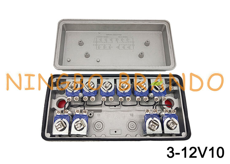3-12V10 GOYEN Type Remote Pilot Solenoid Valve Box Enclosure 12V 24V 110V 220V