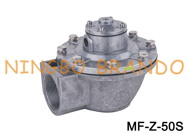 SBFEC Type MF-Z-50S 2'' Threaded Pneumatic Remote Pilot Pulse Jet Valve DN50