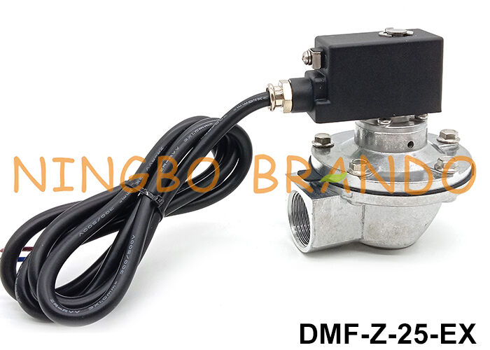 BFEC 1'' DMF-Z-25 Right Angle Pulse Jet Valve with Ex-proof Coil 24V 220V