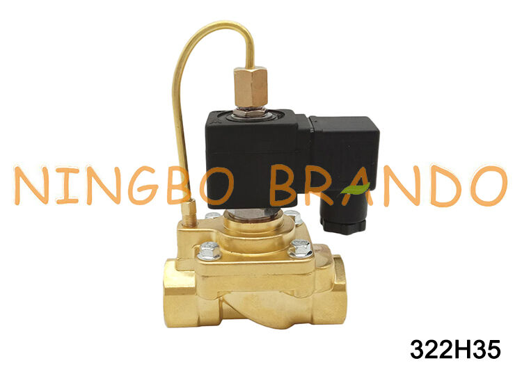 Parker Type G1/2'' 322H35 Normally Open Solenoid Valve แรงดันสูง 40 bar