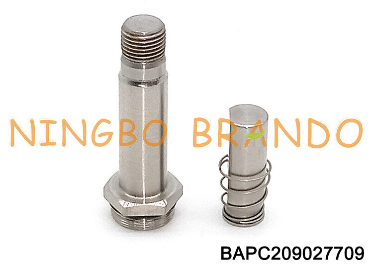 S9 2/2 Way NC Thread สแตนเลสโซลินอยด์วาล์ว Armature Plunger Core Tube