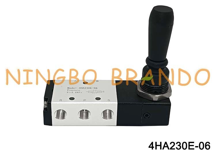 AirTAC ประเภท 4HA230E-06 วาล์วแบบแมนนวลวาล์วถอยหลัง 4HA230E06 วาล์วก้านมือ