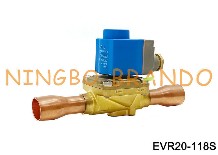 Danfoss ประเภท EVR 20 โซลินอยด์วาล์ว 1-1/8 นิ้ว ODF NC 032L1244