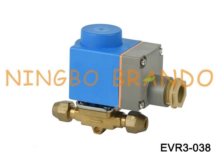 โซลินอยด์วาล์ว Danfoss ประเภท EVR 3 NC บาน 3/8'' SAE 032F8116