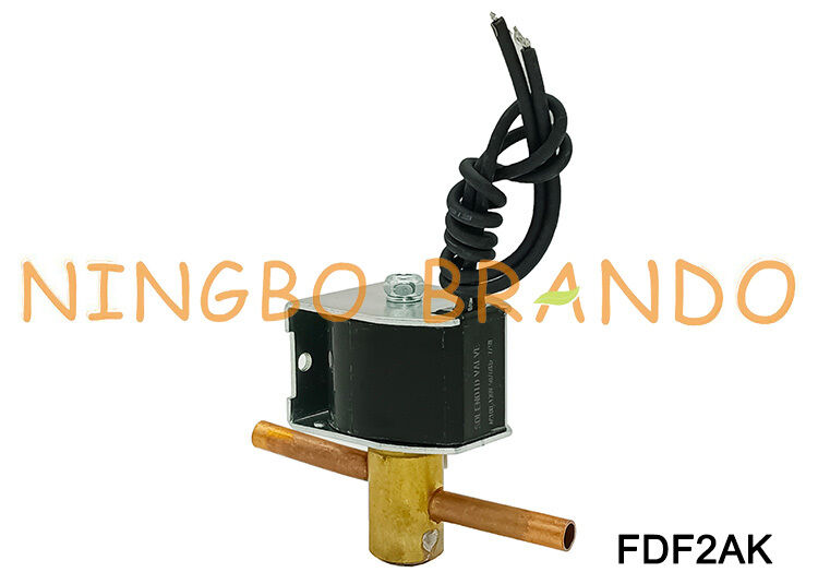 SANHUA ประเภท FDF2AK01 โซลินอยด์วาล์วเปิดตามปกติ 24V 110V 220V
