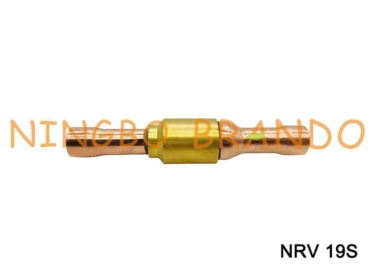 Danfoss ประเภท NRV เครื่องทำความเย็นวาล์วตรวจสอบสำหรับเครื่องปรับอากาศ 1/4 ''3/8'' 1/2 ''5/8'' 3/4 ''7/8''
