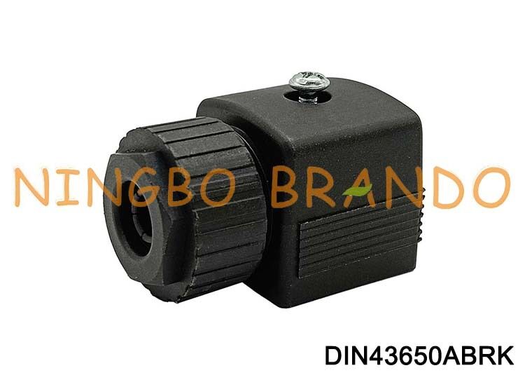 ประเภท 2508 ขั้วต่อปลั๊กสายเคเบิลโซลินอยด์คอยล์ DIN43650A 18 มม. DIN 43650 Type A