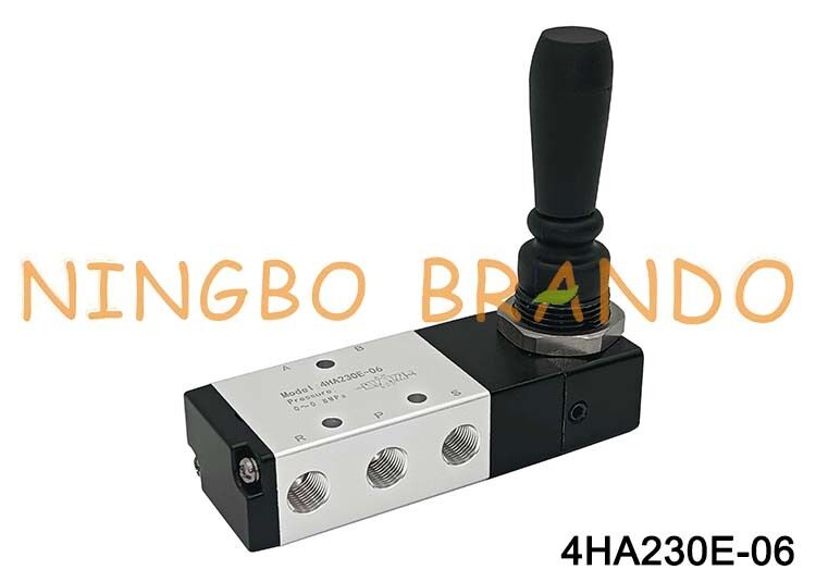 AirTAC Type 4HA230E-06 Manual Valve 5/3 Way Pneumatic Hand Lever Valve