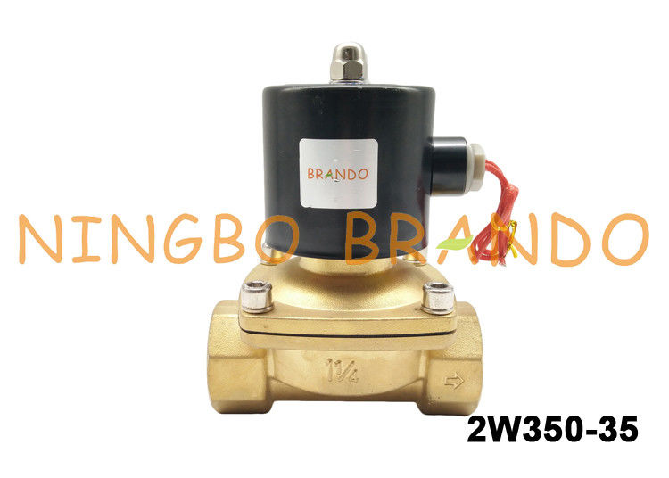1-1 / 4 &quot;UNI-D Type UW-35 2W350-35 ทองเหลืองโซลินอยด์วาล์วควบคุมของไหล