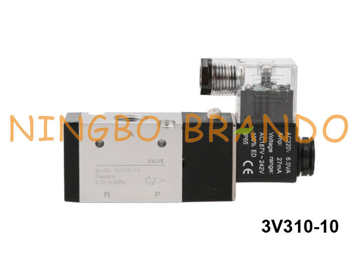 3V310-10-NO Airtac ประเภทนิวเมติกโซลินอยด์วาล์ว 3 ทาง 2 ตำแหน่ง