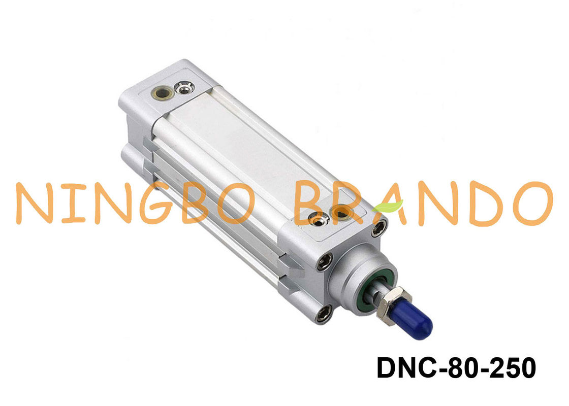 กระบอกลมปรับแรงกระแทกแบบปรับได้ Festo Type DNC-80-250-PPV-A