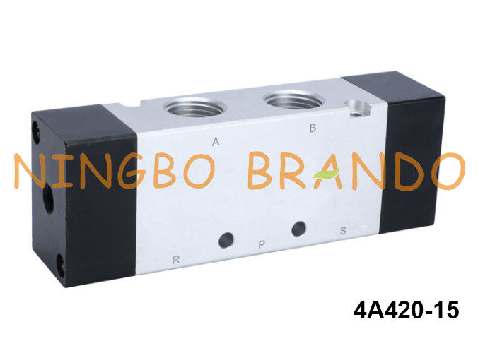 4A420-15 Airtac Type 5/2 Way Double Air Piloted Pneumatic Valve