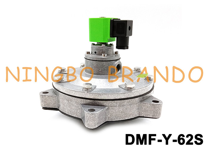DMF-Y-62S Full Immerse 2.5 '' ชีพจรเจ็ทโซลินอยด์วาล์วสำหรับถุงกรอง