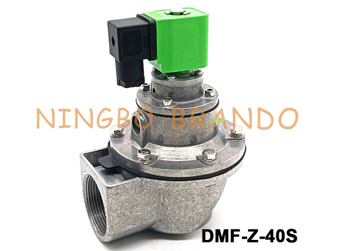 BFEC DMF-Z-40S 1 1/2 &quot;มุมขวาโซลินอยด์พัลส์เจ็ทวาล์วสำหรับเก็บฝุ่น