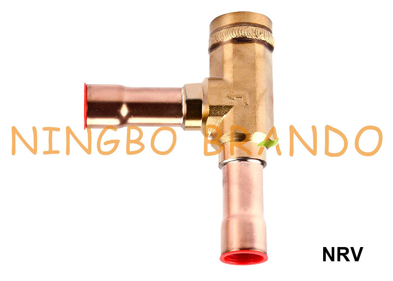 NRV NRVH Danfoss ประเภทวาล์วตรวจสอบเครื่องทำความเย็น 7/8 '' 1 1/8 '' 1 3/8 '' 1 5/8 ''