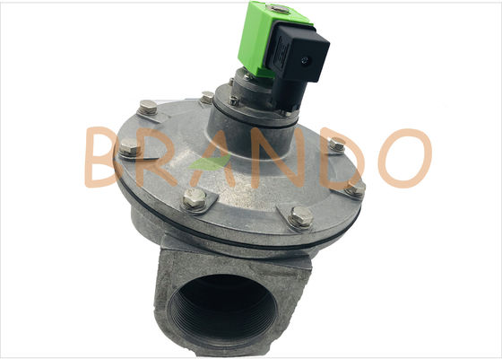 G2 Aluminium Pneumatic Pulse Valve 1/2" Straight Through AC 220v DMF-T-62S