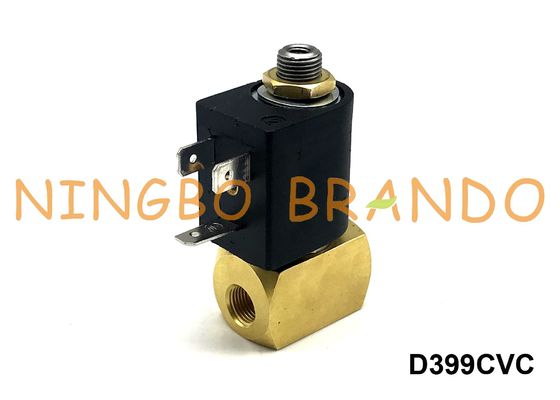 1/4" Inch M&M Type D399CVC Solenoid Valve Brass 3/2 NC DC24V For Auto Feeding System