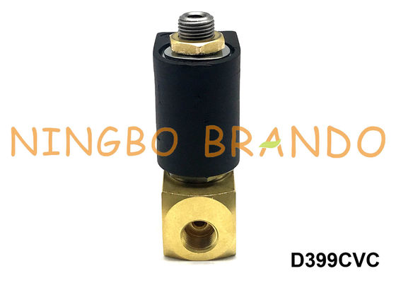 1/4" Inch M&M Type D399CVC Solenoid Valve Brass 3/2 NC DC24V For Auto Feeding System