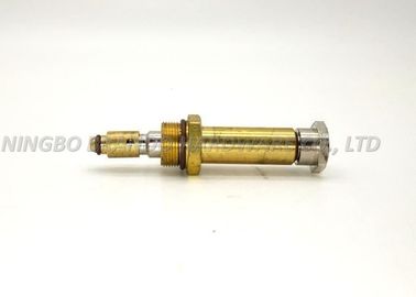ทองเหลืองสีนํ้าเกลียวแม่แบบประกอบตัว Solenoid Stem Armature / FKM Assembled Guide Core