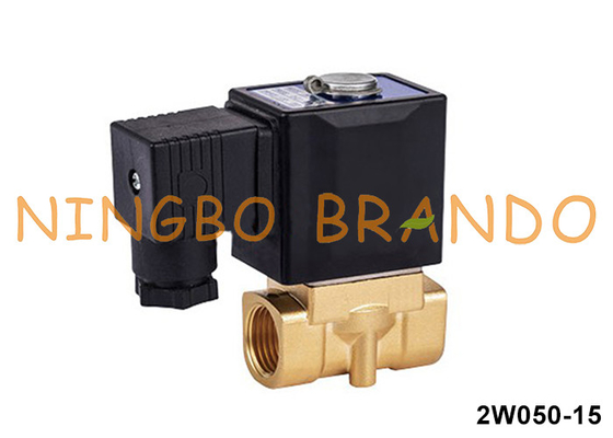 2W050-15 1/2'' AIRTAC Type Brass Solenoid Valve 2 Way 24V 110V 220V