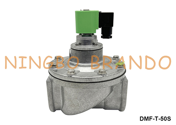 2 '' DMF-T-50S BFEC ตรงผ่านพัลส์เจ็ทวาล์วสำหรับเก็บฝุ่น