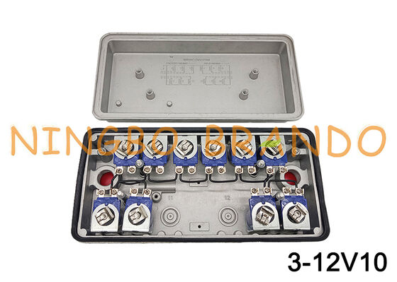 3-12V10 GOYEN ประเภทเครื่องบินระยะไกล กล่องกล่องซอลีนอยด์วาล์ว 12V 24V 110V 220V