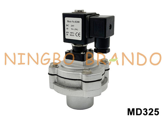 โซลินอยด์วาล์วแบบพัลส์เจ็ท HUANENG MD325 แบบจุ่ม 1'' 24V 110V 220V