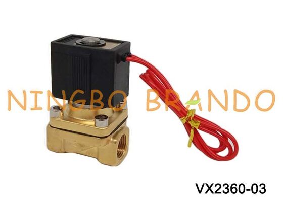 SMC ประเภท VX2360-03 3/8 '' โซลินอยด์วาล์วทองเหลือง AC220V AC110V DC24V