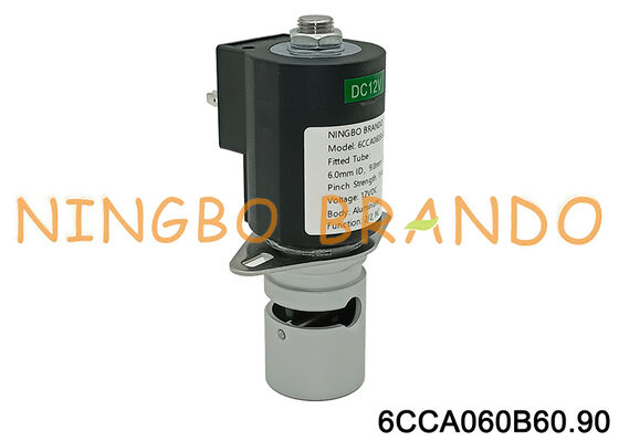 2 ทางหยิกวาล์วปกติปิดอลูมิเนียมโซลินอยด์วาล์ว 12V 24V 110V 220V