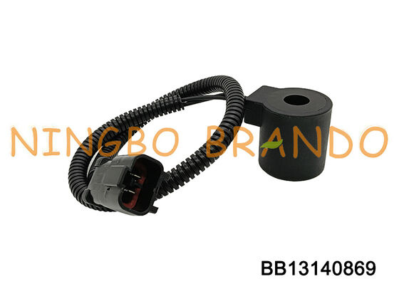 DC24V 13W ไฮดรอลิกขดลวดแม่เหล็กไฟฟ้าวาล์ว 20Y-60-11674 20Y-60-11713 P200 PC210 P220 P230 P300 P120