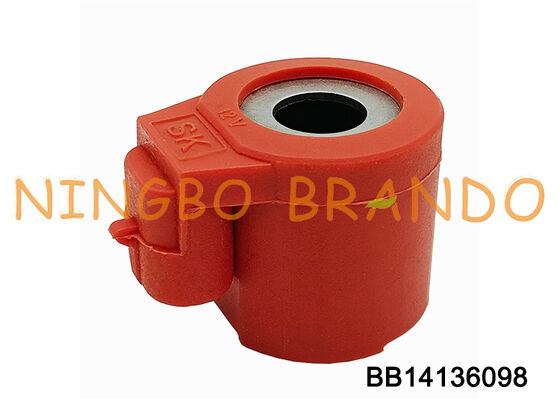 12VDC 16W โซลินอยด์คอยล์ชุดสำหรับ BRC LPG CNG ลดชุดปิดแก๊สโซลินอยด์วาล์ว