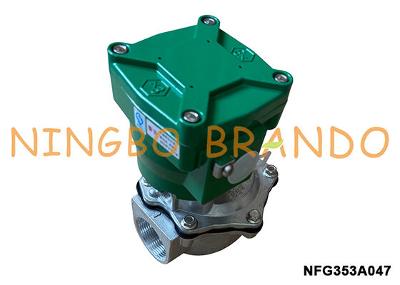 NFG353A047 วาล์วพัลส์ ASCO ชนิดป้องกันการระเบิด ป้องกันเปลวไฟ 1.5 นิ้ว