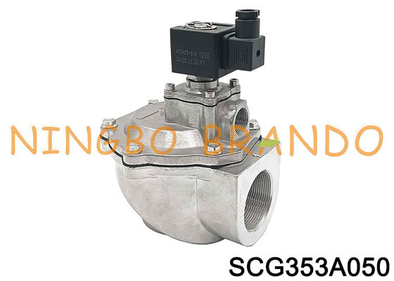 SCG353A050 AC220V วาล์วพัลส์มุมขวา 2 นิ้ว ASCO ประเภท 353 ซีรี่ส์