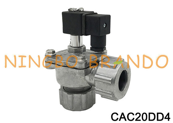 CAC20DD4 3/4 '' วาล์วพัลส์ RCA3PV วาล์วนำร่องวาล์วพัลส์ชนิดน็อตมุมขวา