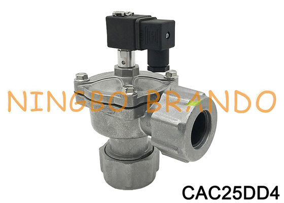 CAC25DD4 CAC25DD4002 1 '' วาล์วพัลส์มุมขวาไฟฟ้า 220V 24V