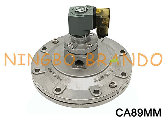 CA89MM วาล์วโซลินอยด์ใต้น้ำ 3.5 '' 3-1 / 2 '' วาล์วพัลส์ AC110V AC220V DC24V