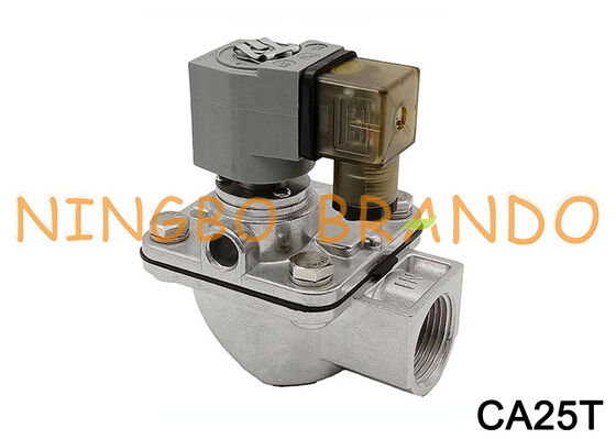 G1 '' CA25T มุมขวาพัลส์เจ็ทไดอะแฟรมวาล์ว AC220V AC110V DC24V