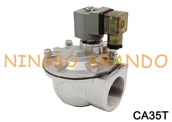 CA35T 1-1/2 '' โซลินอยด์พัลส์เจ็ทไดอะแฟรมวาล์ว 220V 110V 24V